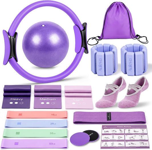 At Home Pilates Kit for Home Workouts, Pilates Set, Pilates Equipment